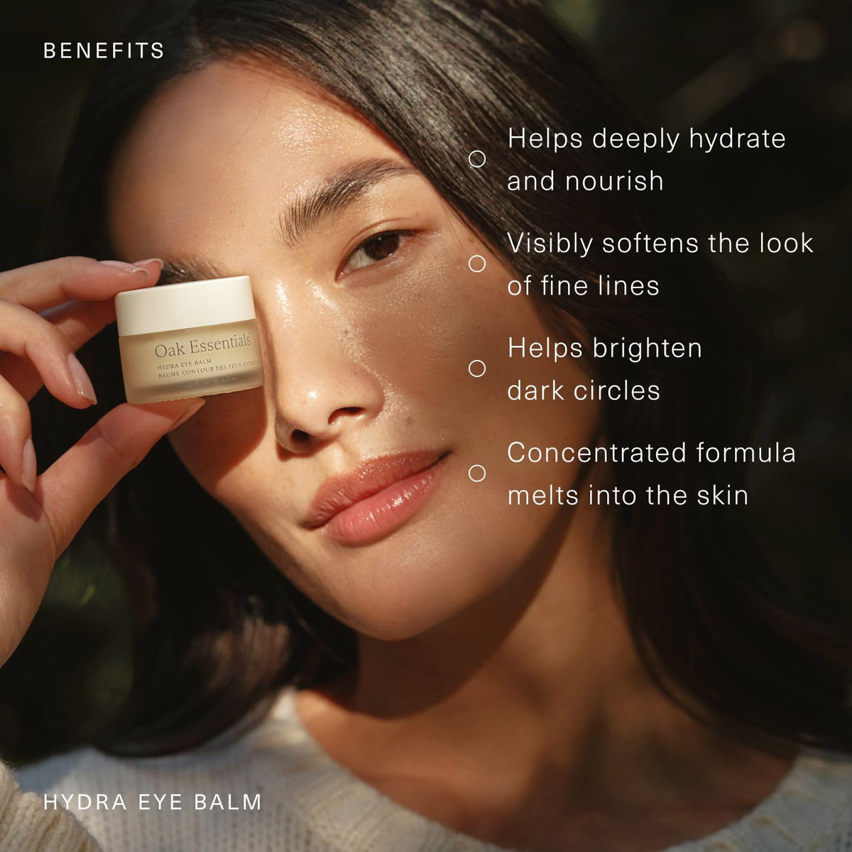 Oak Essentials demonstration of balm-to-oil transformation for easy application