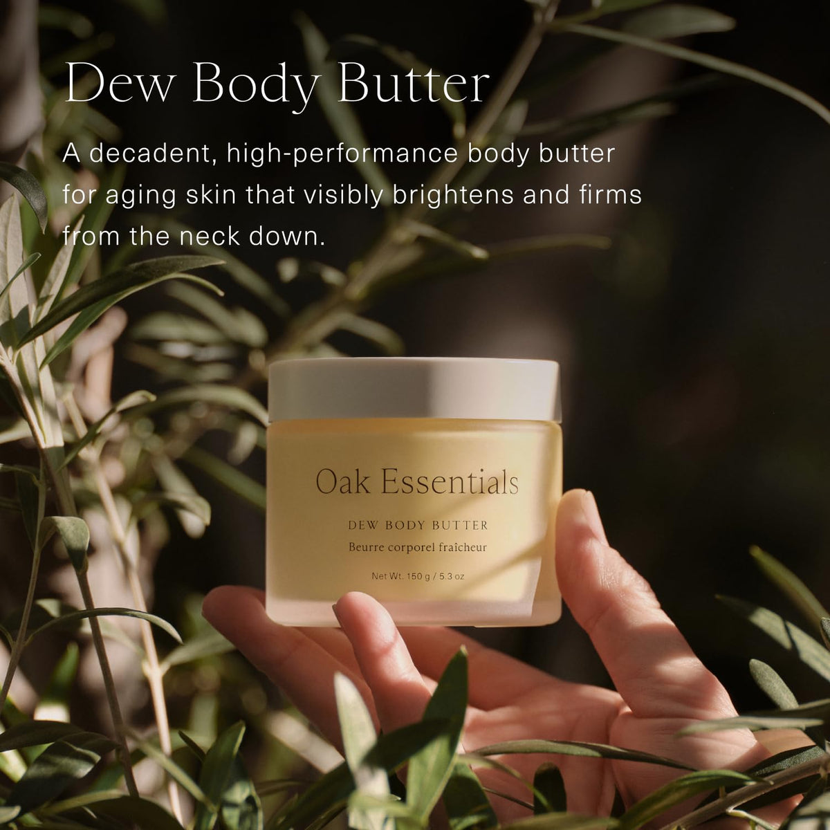 Oak Essentials whipped texture close-up demonstrating rich creaminess for hydration