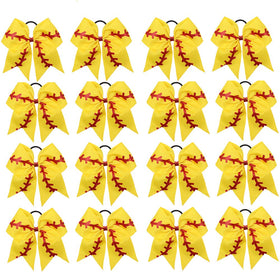OAOLEER front packaging showing 16 yellow cheer bows and team-ready storage