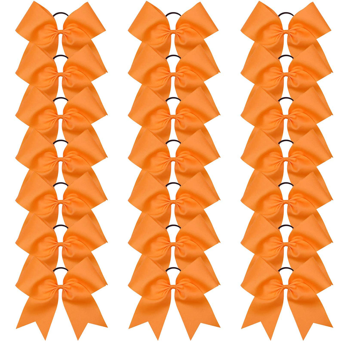 OAOLEER front packaging showing 21 orange cheer bows for easy team supply