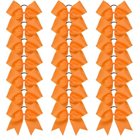 OAOLEER front packaging showing 21 orange cheer bows for easy team supply