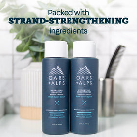Oars + Alps kelp and algae extracts visual highlighting nutrient-rich sea ingredients benefit