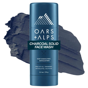 Oars + Alps front packaging showing the travel-friendly, spill-free stick and benefits