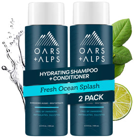 Oars + Alps front packaging showing both bottles and clean design benefit: easy identification