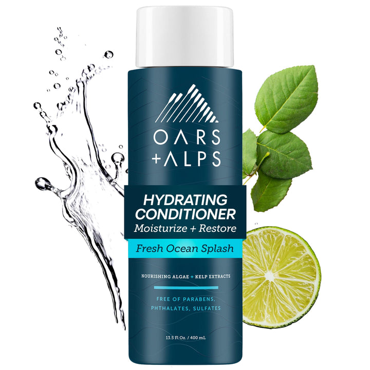 Oars + Alps front bottle showing clean design and easy dispense benefit