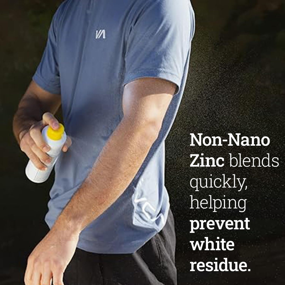 Oars + Alps in-use on beach showing quick application and water-resistant protection