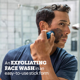 Oars + Alps charcoal texture close-up highlighting exfoliating particles and deep-clean feel