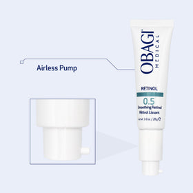 Obagi Medical label ingredient panel highlighting clinical formulation benefits