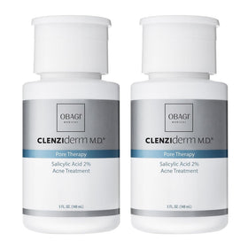 Obagi Medical front packaging showing bottle and label for clear routine