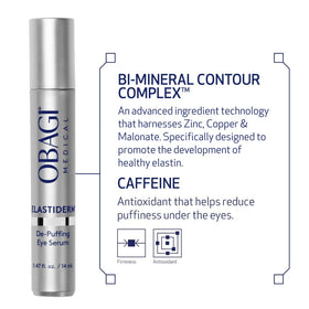 Obagi Medical open bottle displaying clear serum and applicator