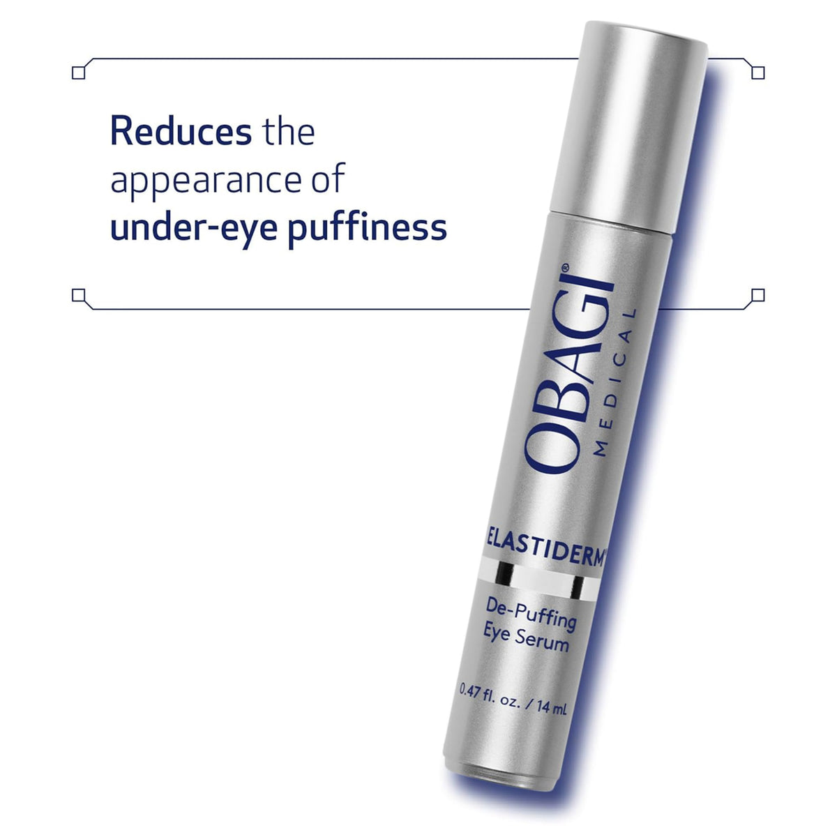 Obagi Medical serum texture close-up showing lightweight absorption