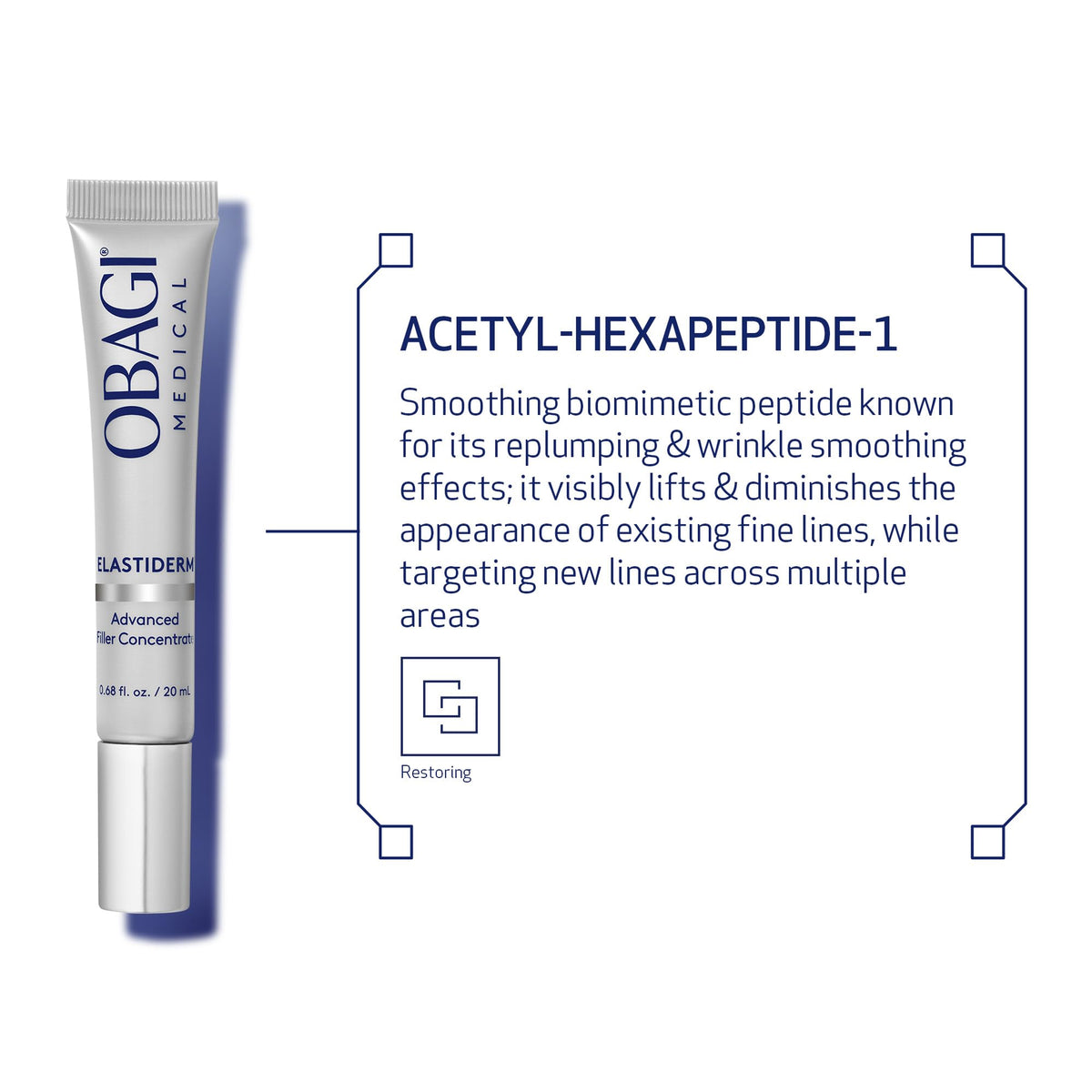 Obagi ELASTIderm displayed in bathroom setting showing daily use convenience benefit