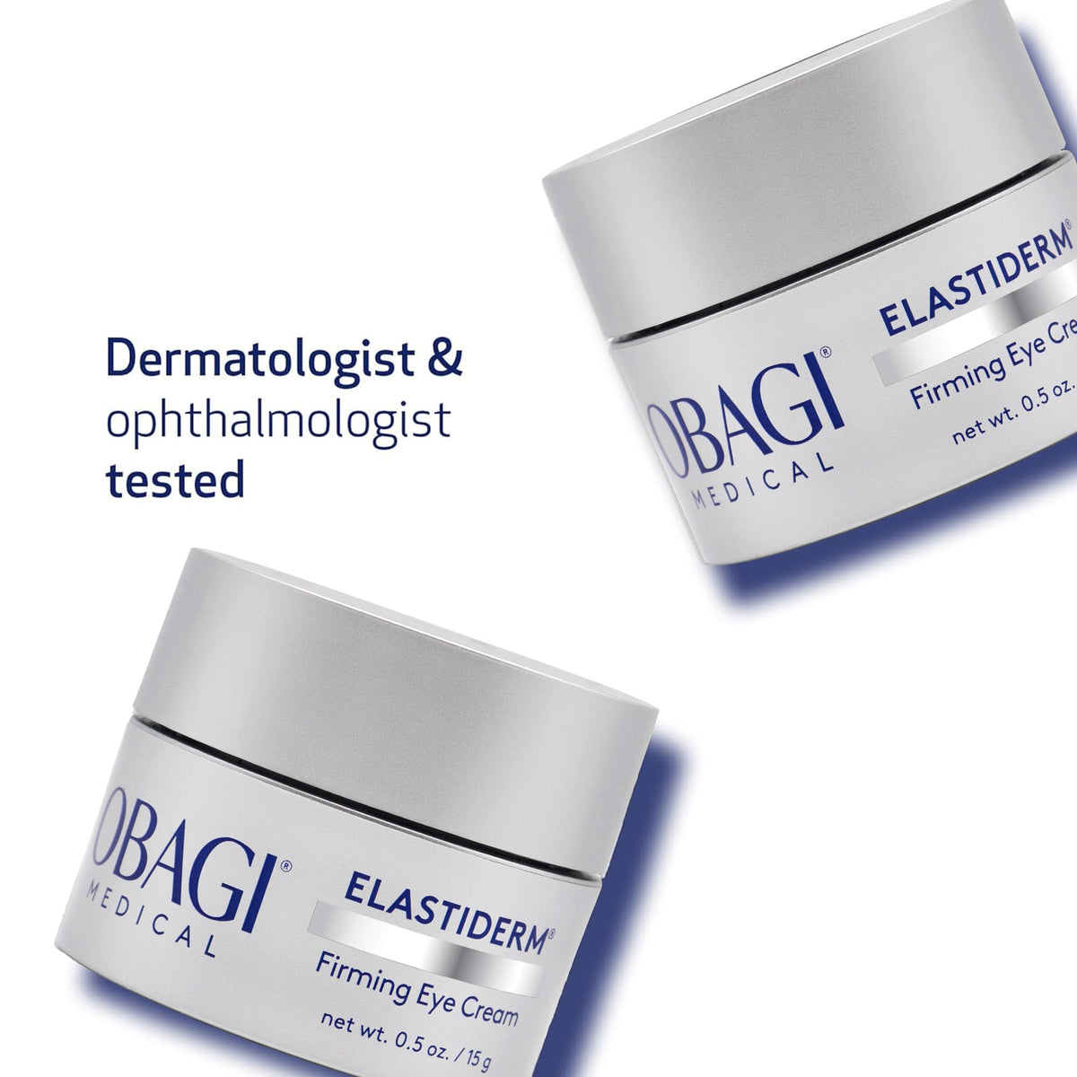 Obagi Medical staged morning routine showing layering with sunscreen benefit