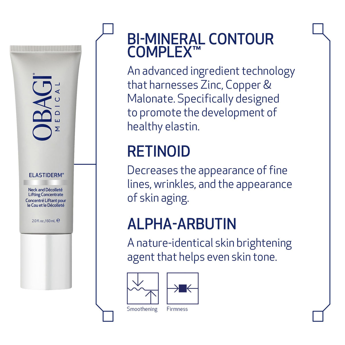 Obagi Medical applying concentrate to neck demonstrating targeted use