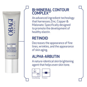 Obagi Medical applying concentrate to neck demonstrating targeted use