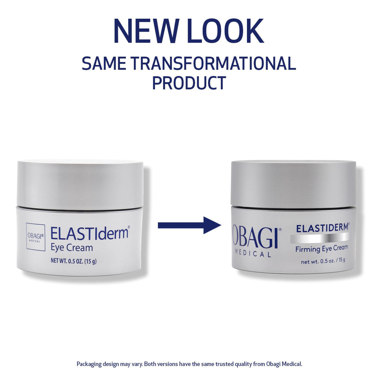 Obagi Medical open jar texture demonstrating lightweight cream absorption