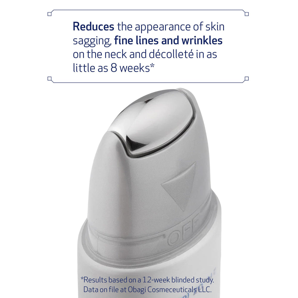 Obagi Medical creamy-gel texture close-up illustrating smooth absorption