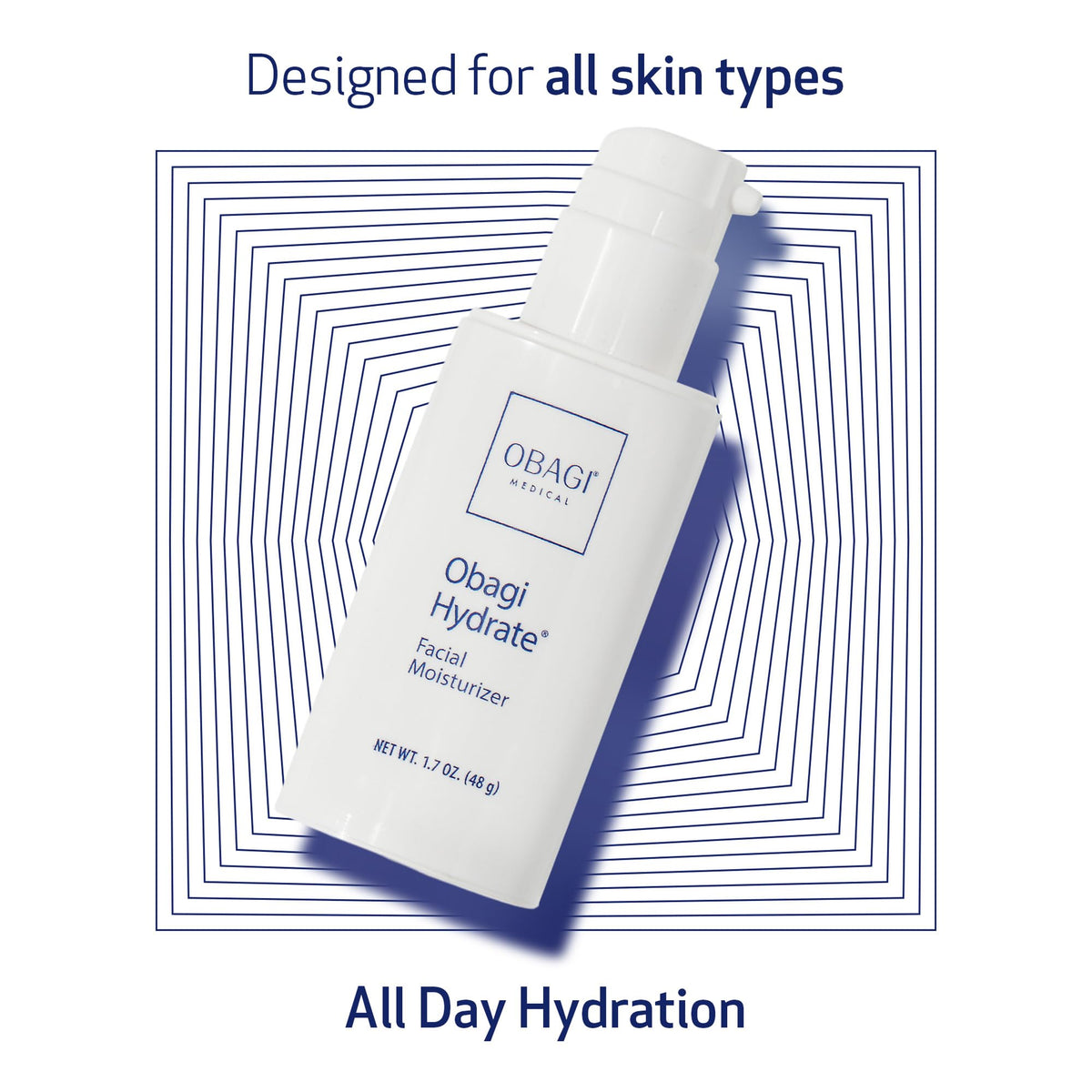 Obagi Hydrate tara seed extract close-up highlighting hydration technology