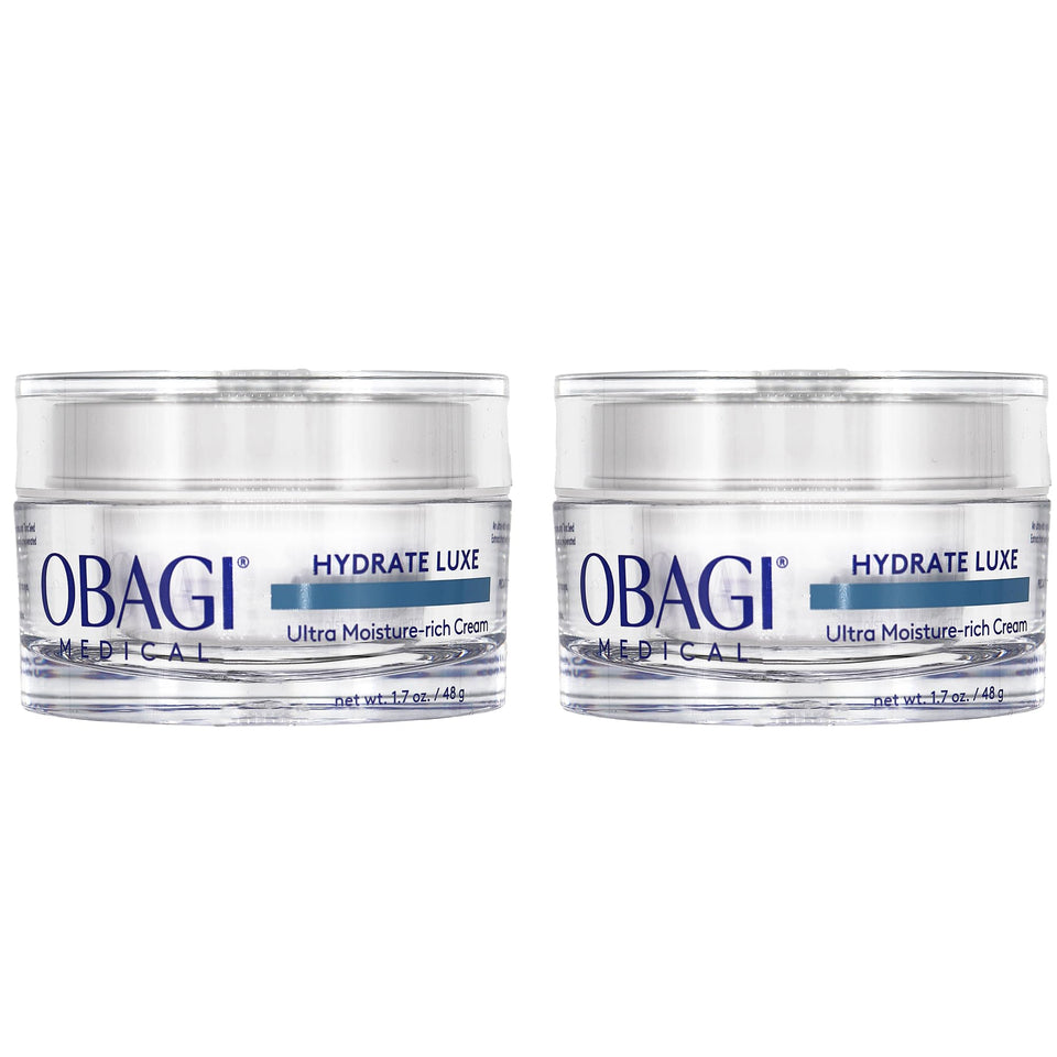 Obagi Medical front packaging showing two jars and clear branding, conveys professional trust