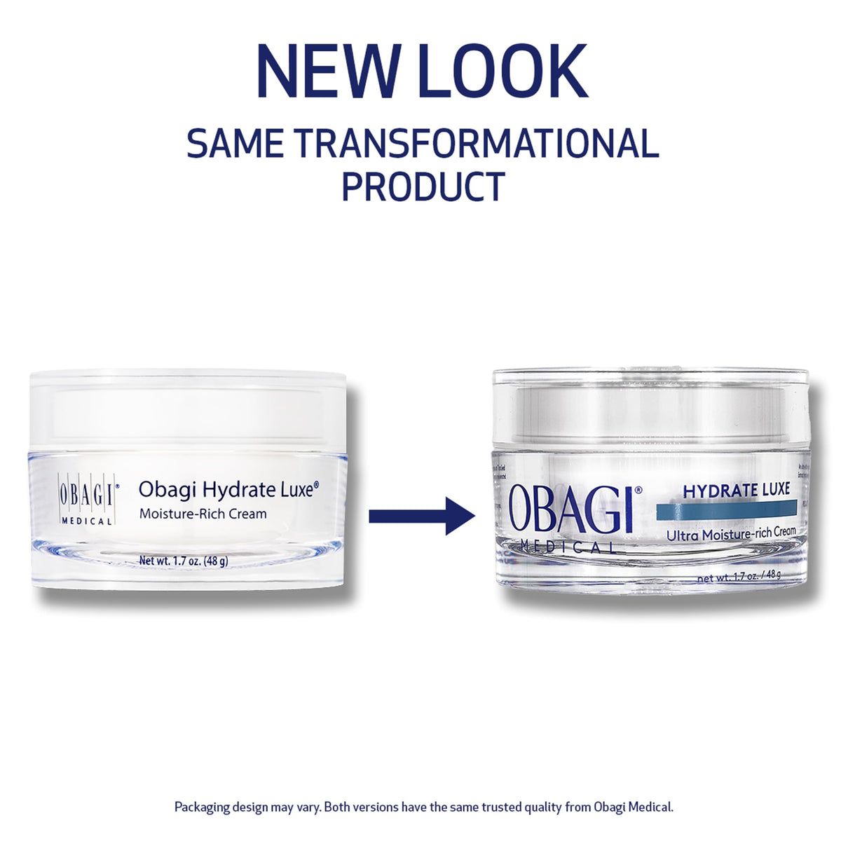 Obagi Medical open jar displaying creamy avocado-colored texture benefits hydration