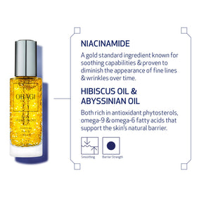 Obagi Daily Hydro-Drops dispensed on hand demonstrating easy application
