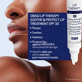 Obagi Medical close-up texture of balm demonstrating smooth non-greasy finish