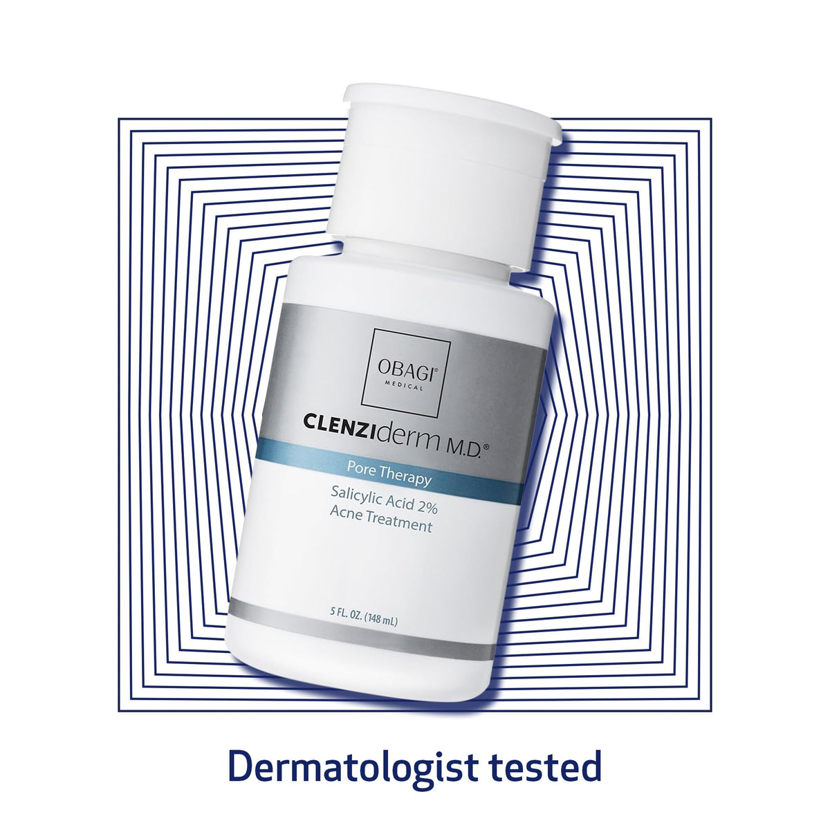 Obagi Medical before and after texture comparison showing smoother skin