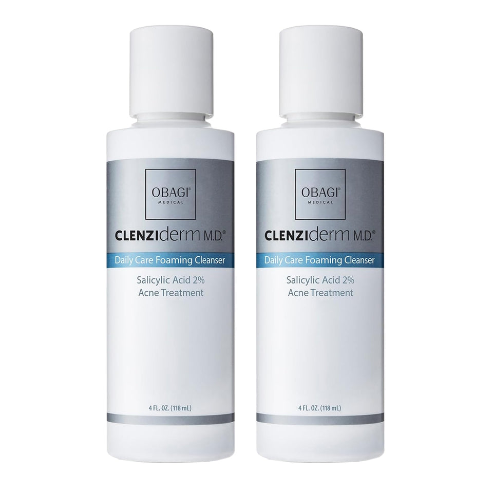 Obagi Medical front packaging showing cleanser bottle and branding for trustworthy skincare