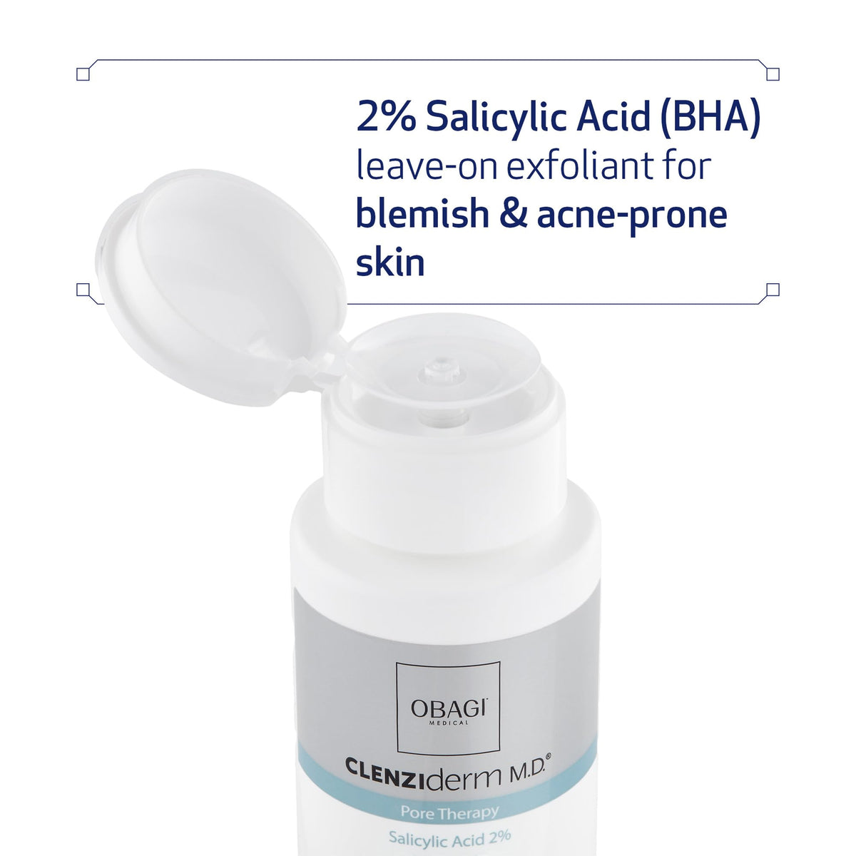 Obagi Medical pouring toner showing liquid texture and smooth exfoliation