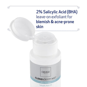 Obagi Medical pouring toner showing liquid texture and smooth exfoliation