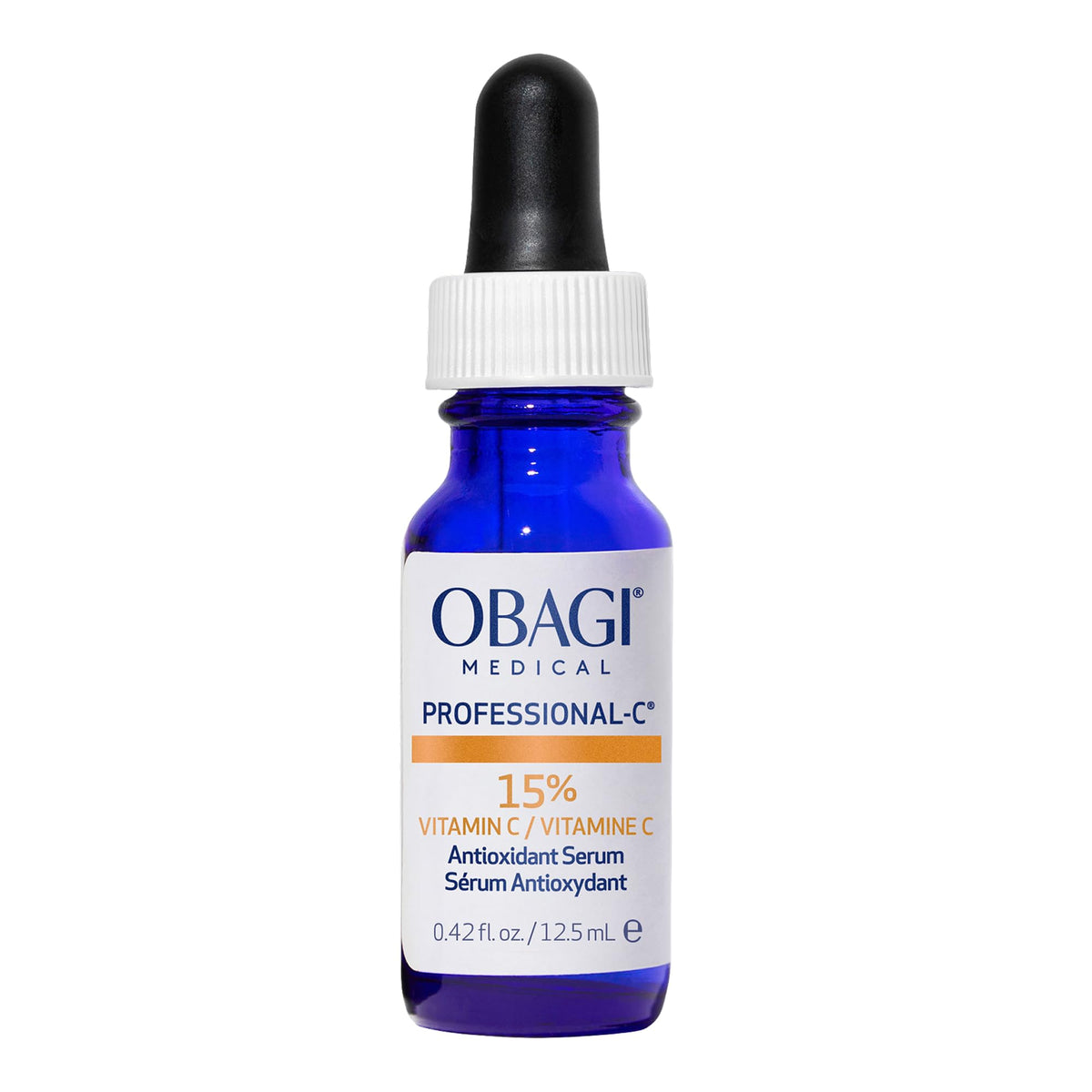 Obagi Medical front packaging showing professional vitamin C benefits