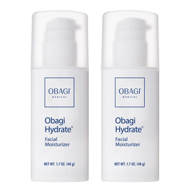 Obagi Medical front packaging showing two 1.7 oz tubes for lasting hydration benefit