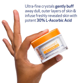 Obagi Medical mask being applied to face illustrating concentrated Vitamin C delivery