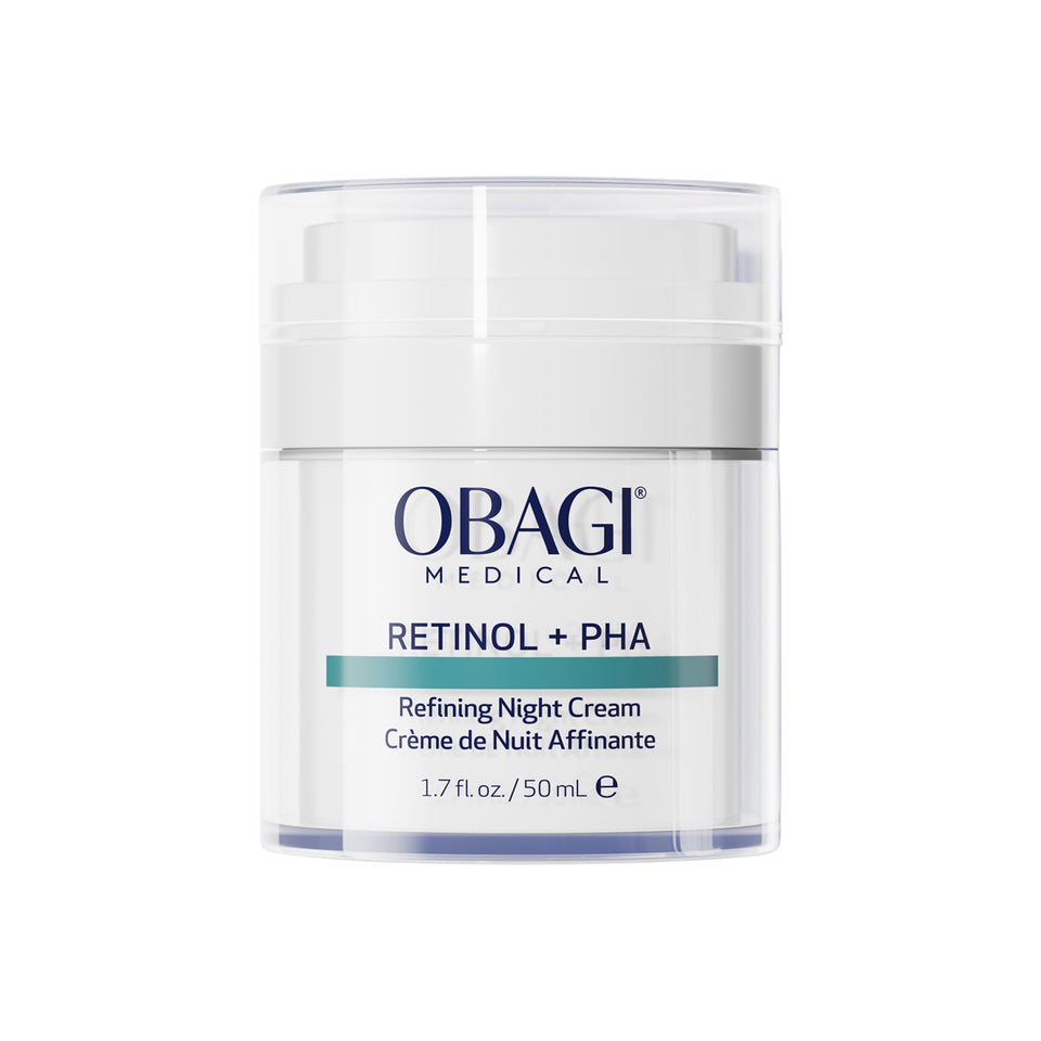 Obagi Medical jar front packaging showing brand and product benefits