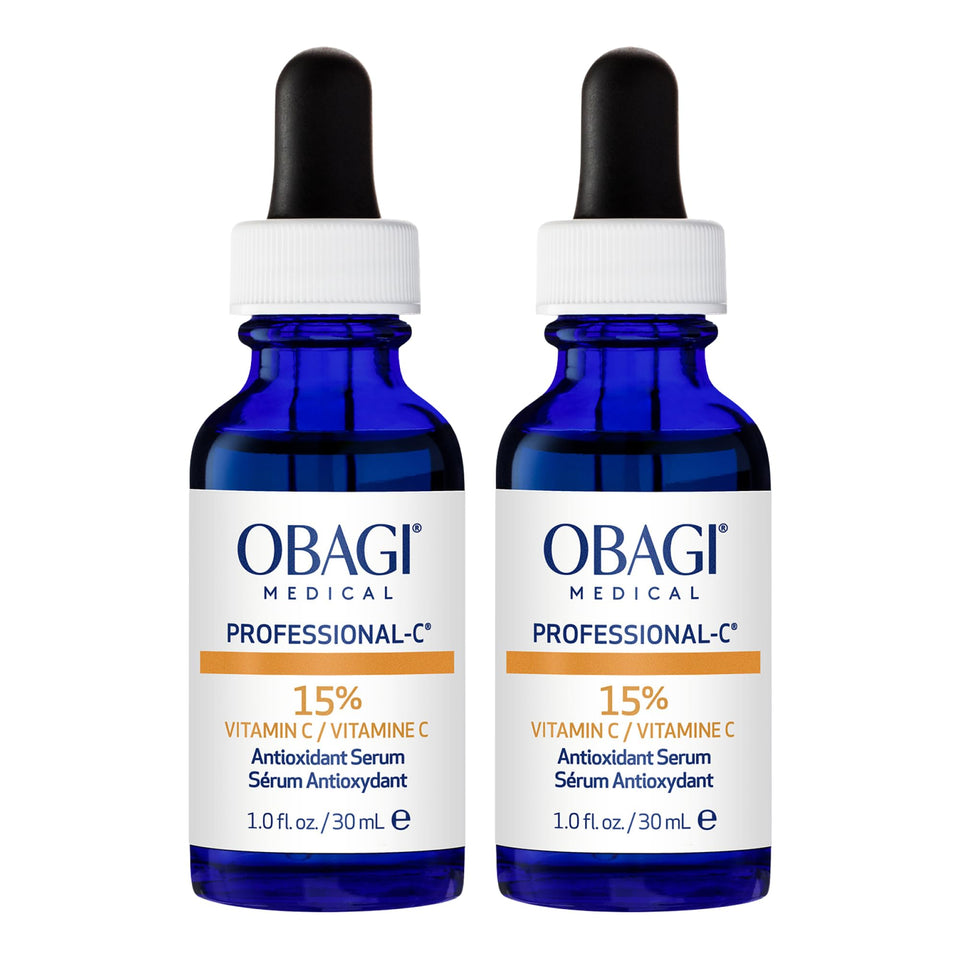 Obagi Medical front packaging showing product and clear branding benefits