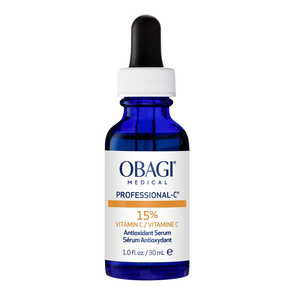 Obagi Medical front packaging showing bottle and label for trust