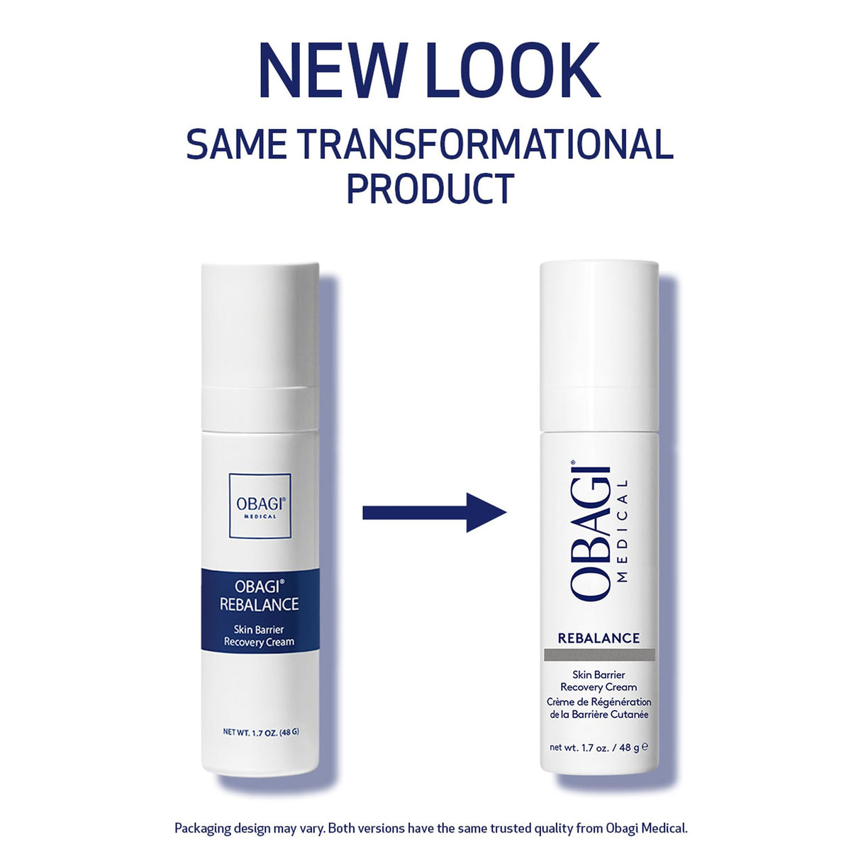 Obagi Medical cream texture close-up emphasizing lightweight hydration