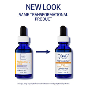 Obagi Medical dropper dispensing serum highlighting precise application benefit