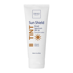 Obagi Medical front-facing tube showing product branding and SPF benefit