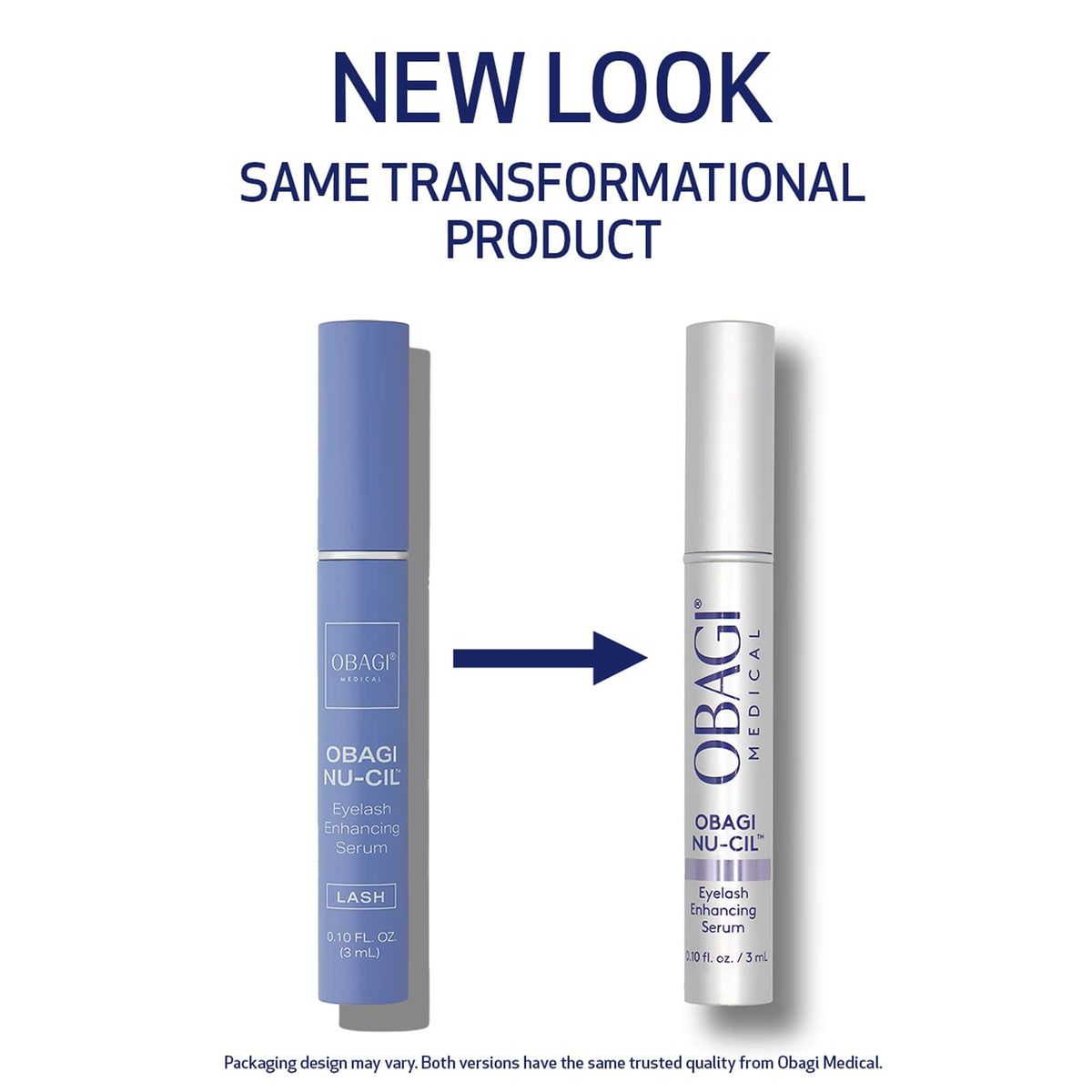 Obagi Nu-Cil applicator brush close-up displaying precise lash-line application benefit