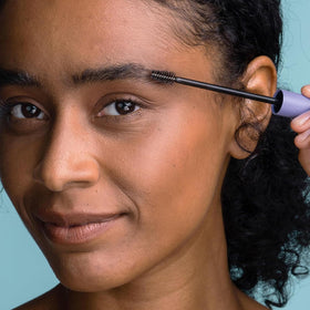 Obagi Nu-Cil lifestyle model brows showcasing natural fuller brow appearance