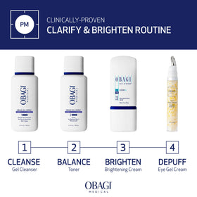 Obagi Nu-Derm 2 oz next to common item for size comparison and portability
