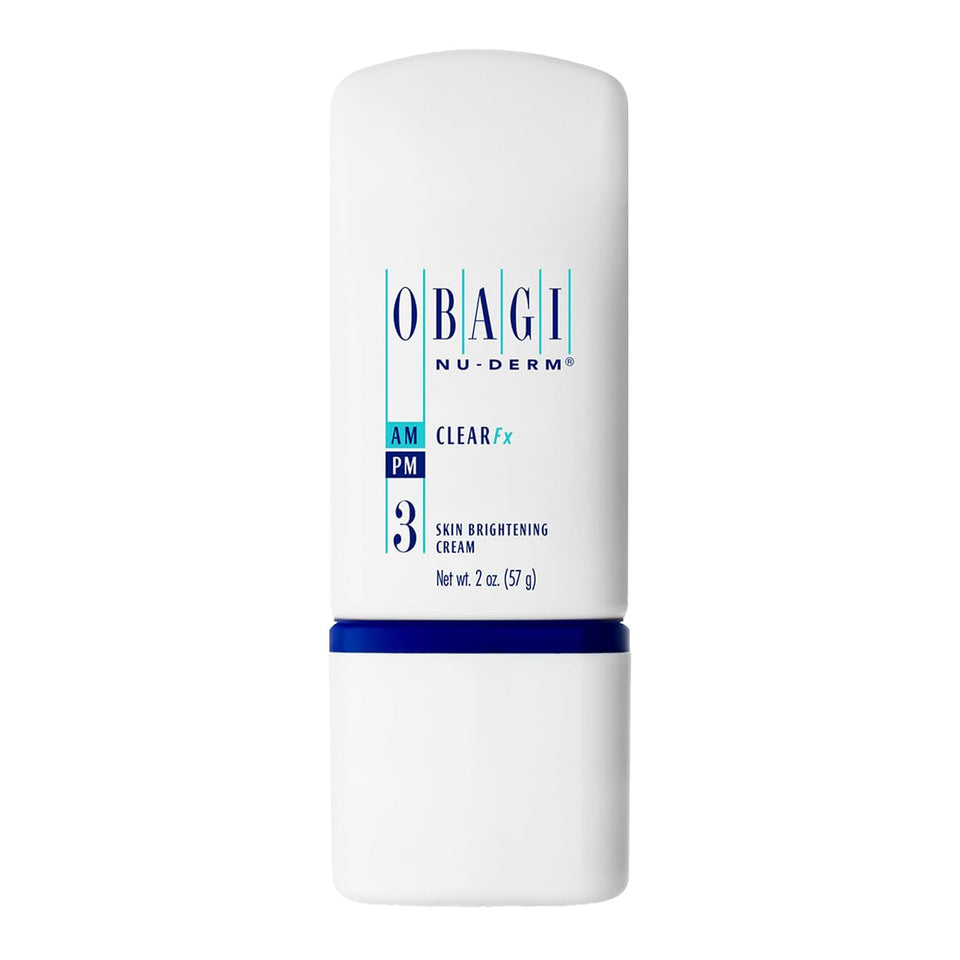 Obagi Nu-Derm front packaging showing product and clear benefits