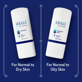 Obagi Medical Nu-Derm Exfoderm Forte ingredients label with AHA concentrations shown clearly