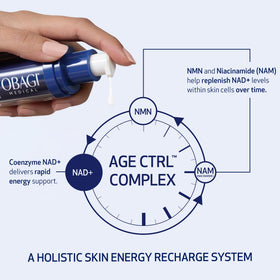 Obagi NU-GEN bottle side label detailing active ingredients benefit: ingredient transparency