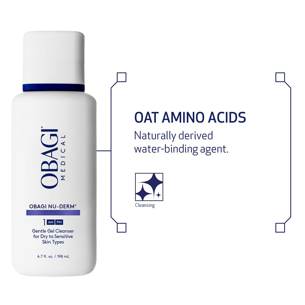 Obagi Medical bottle cap and label detail highlighting quality packaging and ingredients