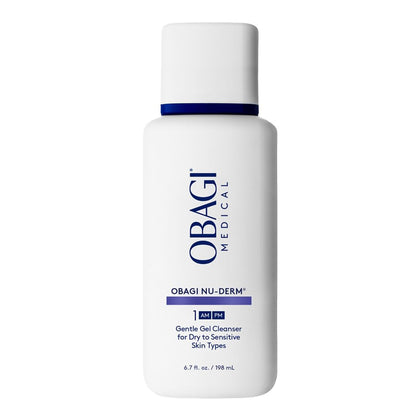 Obagi Medical front packaging showing cleanser bottle and label for clear identification and trust