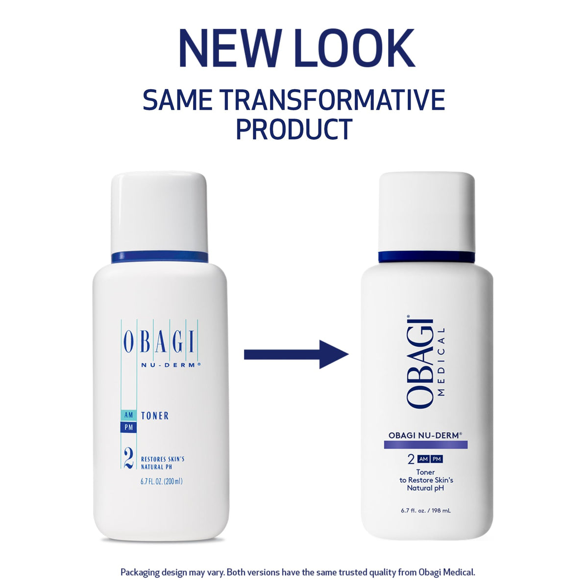 Obagi Medical back label detailing ingredients and usage instructions benefit