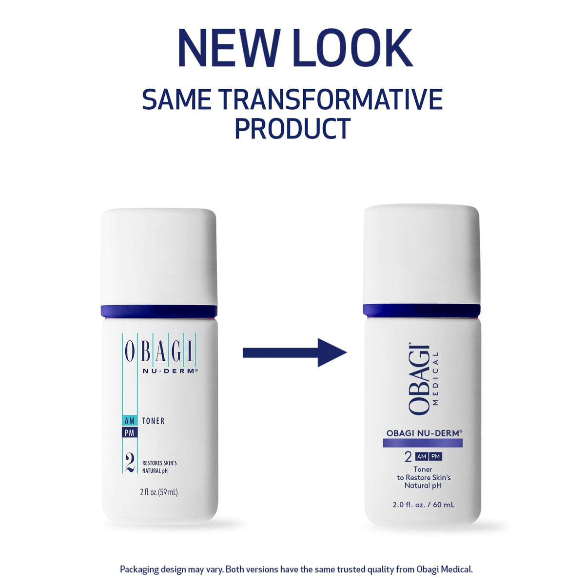 Obagi Medical back label close-up listing ingredients and usage directions