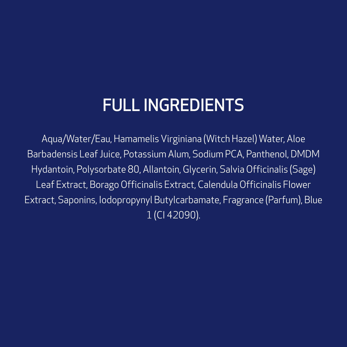 Obagi Medical witch hazel and aloe vera botanicals highlighting soothing ingredients